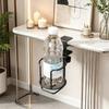 2-in-1 Rotating Desk Cup Holder, Drill-Free 360° Swivel Clamp, Anti-Fall Adjustable Cup Rack for Home and Office Table Edge
