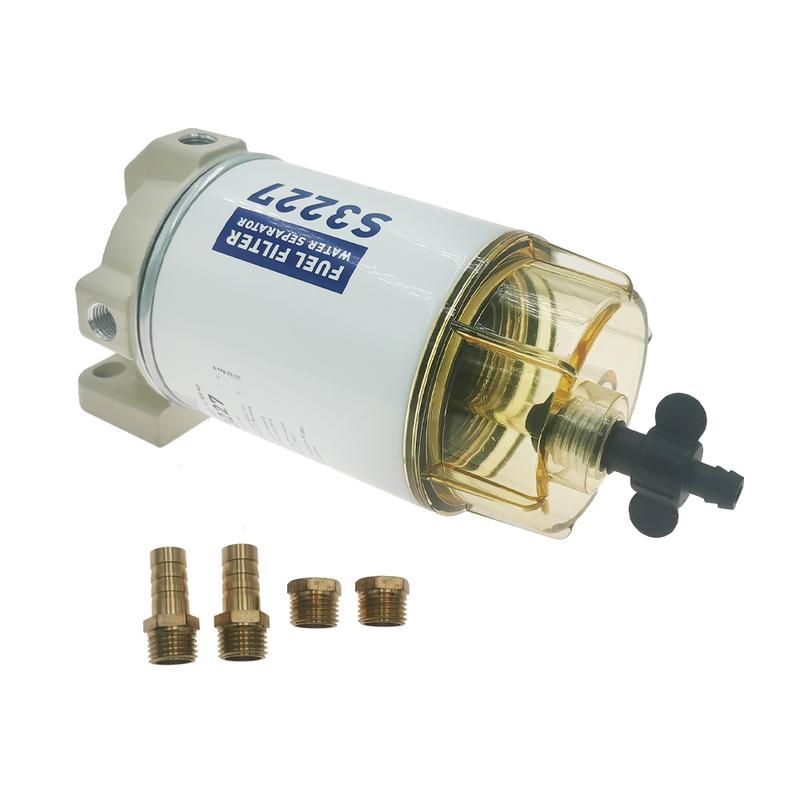 S3227 Outboard Marine Boat Fuel Filter Diesel Fuel Water Separator Filter For Racor Marine Engine Boat 10 Micron 320R-RAC-01