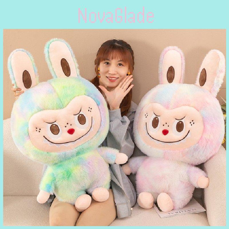 Adorable Colorful Plush Stuffed Bear Toy With Soft Dyed Mink Fabric In Multiple Sizes