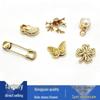 New Crocs Metal Four-Leaf Clover Flower Charms: Cute, Versatile Shoe Decorations