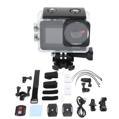 5K30FPS WiFi Action Camera 50MP Underwater Camera 170 Degree Wide Angle IP68 Waterproof Anti Shake