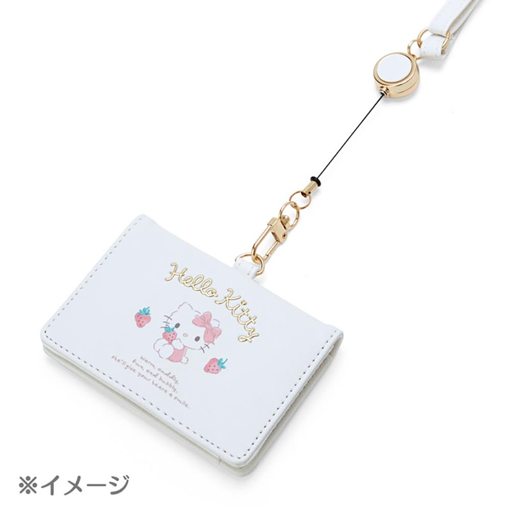 Sanrio My Melody Card ID x x Perfect for New Everyday Character 458597 Case, Bi-fold Case, 7.5 10.5 1.5 cm, Life, Accessories,