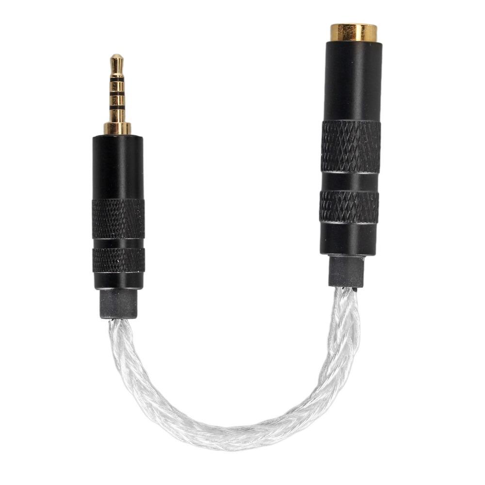 4.4mm Female To 2.5mm Male Sound Cable for Sound Players with 2.5mm Balanced Ports