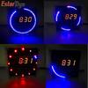 DIY Rotating Digital LED Display Module Alarm Electronic Digital Clock Kit 51 SCM Learning Board 5V DS1302