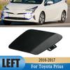 Left Side Fits 2016~2017 Toyota Prius Black Front Bumper Tow Hook Eye Cap Cover