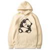 Autumn and Winter Panda Cartoon Printed Hoodie Classic Style College Style Men's and Women's Pullovers Daily Warm Hoodie
