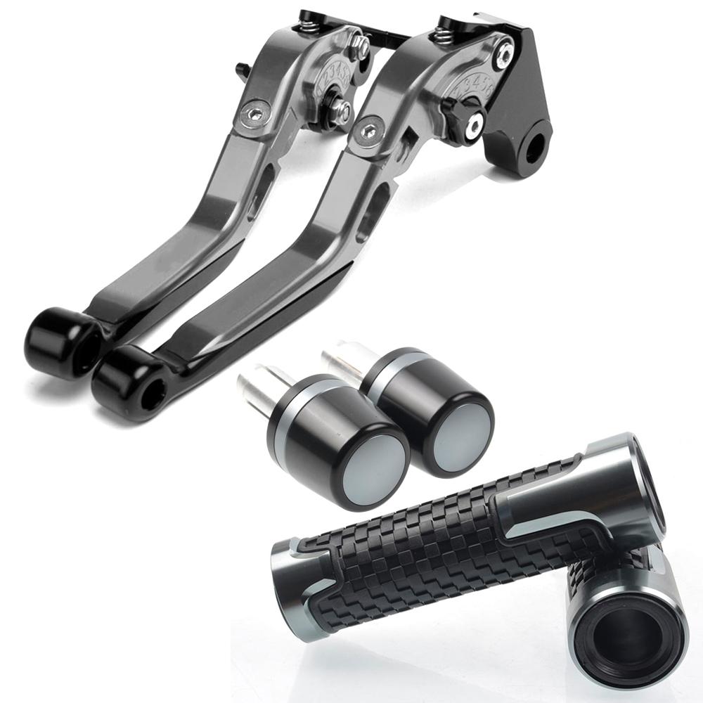 For YAMAHA FJ-09/MT-09 Tracer/GT 2015-2020 FZ09 MT09/SR Motorcycle Brake Clutch Levers Handlebar Hand Grip Ends MT-09 parts