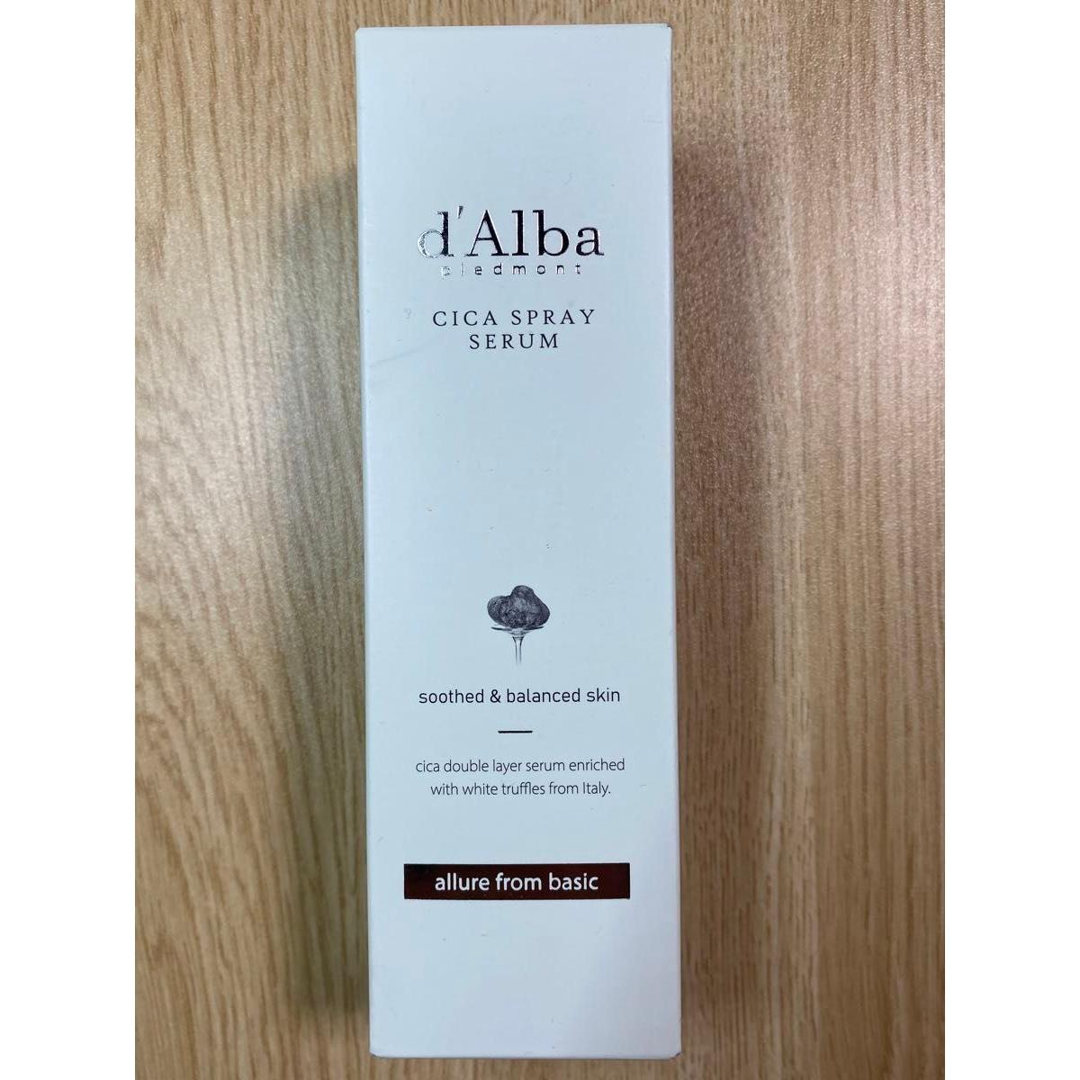 d Alba White Truffle Cica Spray Serum 100mL Mist Lotion