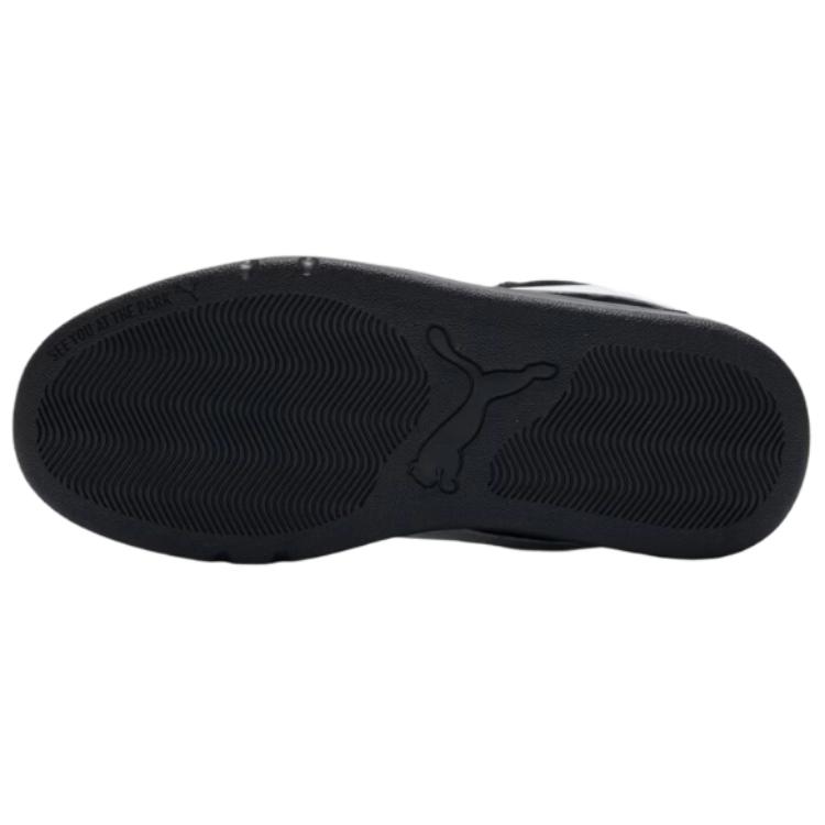 Puma Park Lifestyle Raw Comfortable Versatile Shock Absorbing Durable Low-Top Skate Shoes Unisex Sneaker Black 401606-15