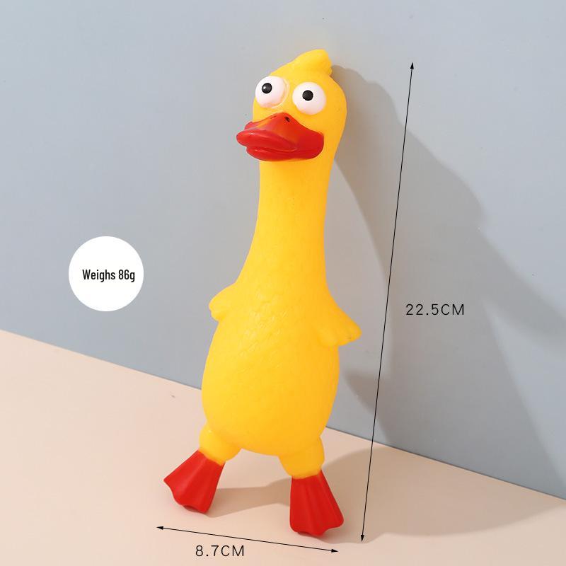 

Прочная виниловая игрушка-прорезыватель для щенков со звуком для собак