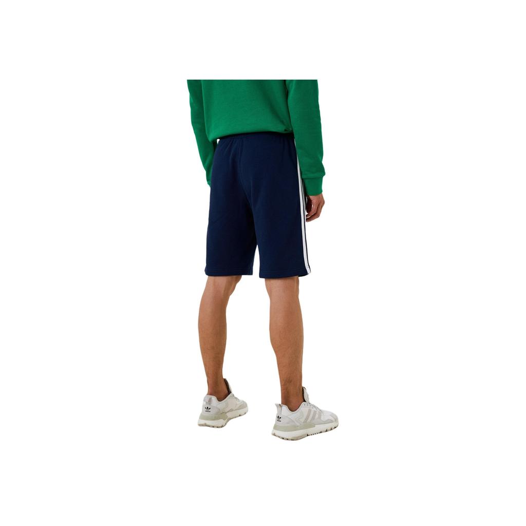 Adidas Originals Striped Comfortable Color Block Sports Shorts Men Shorts Navy-Blue White GT9918