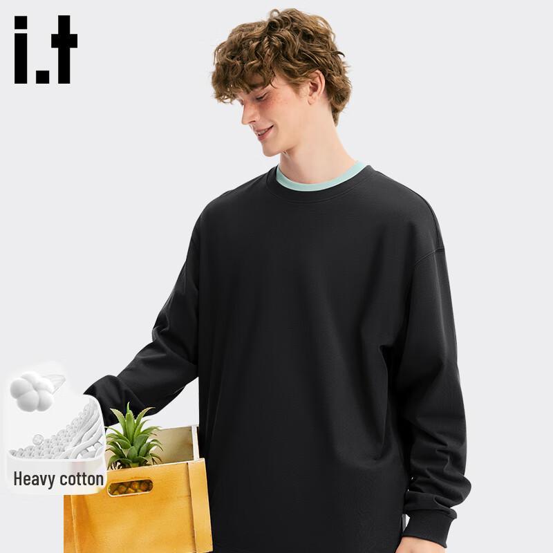 Fingercroxxit Men's Heavyweight Cotton Long-Sleeve T-Shirt