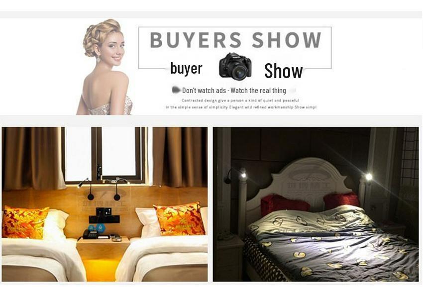 Flexible LED Spotlight: 1W/3W Wall Lamp for Clothing Store, Entrance, Painting, or Bedside Use