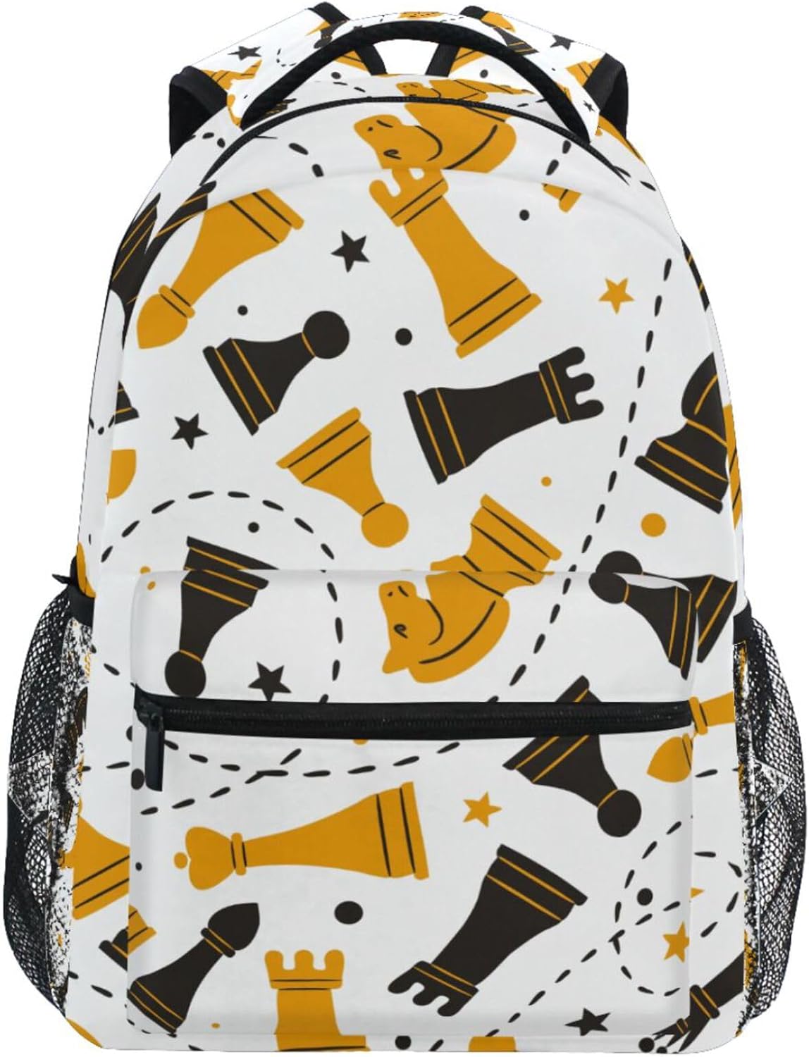 Zwart Wit Schaakbord Rugzak Geruite Boekentas Dagrugzak Reizen Wandelen Kamperen School Laptop Tas