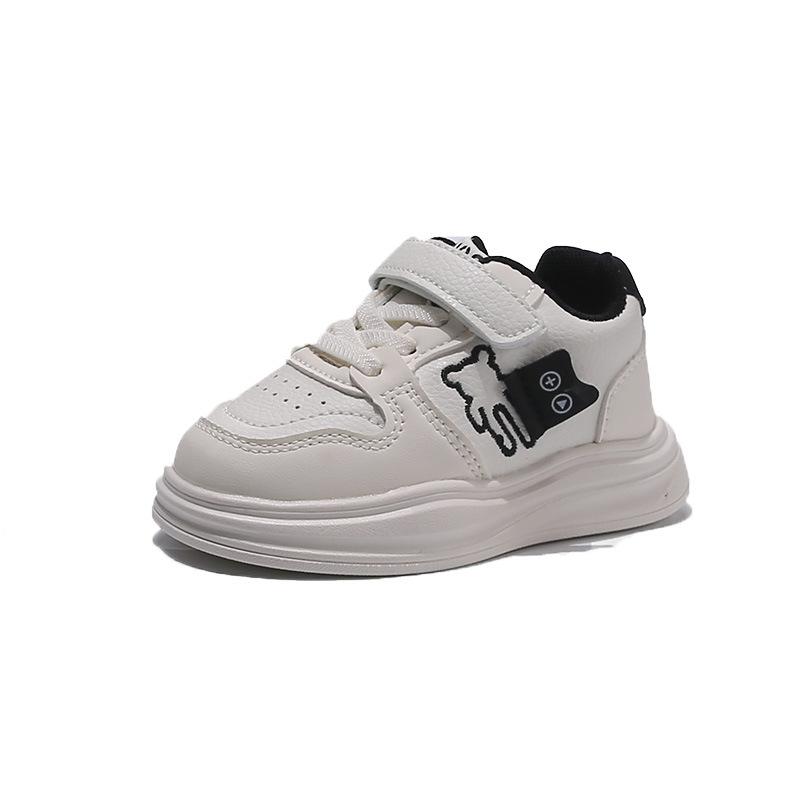 Children's Little White Shoes 2025 Spring and Autumn New Korean Version of Girls Board Shoes Boys Casual Sports Shoes Children's Shoes Fashion