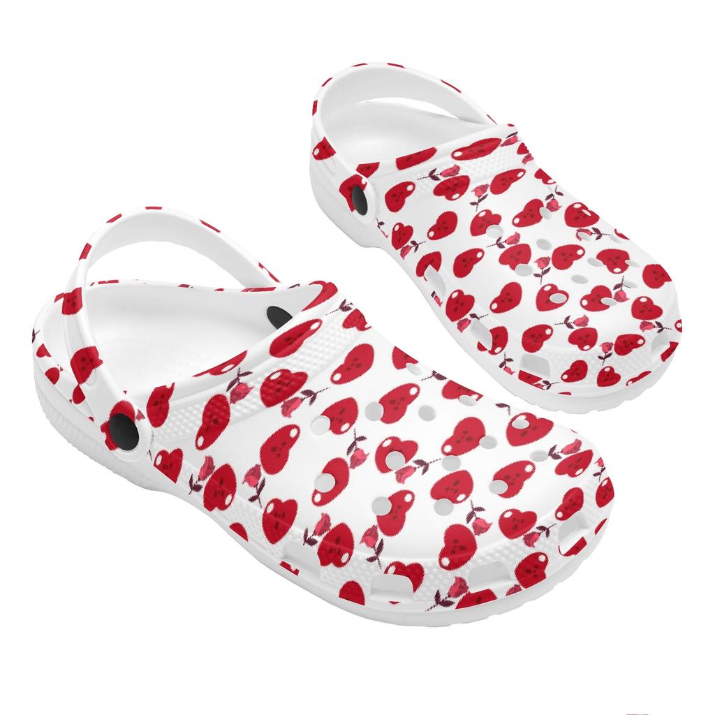 Graphic Printed EVA Clogs Adult Unisex Soft Sole Lightweight Slip On Casual Shoes Soft Sole Summer Sandals Daily Comfort Wear