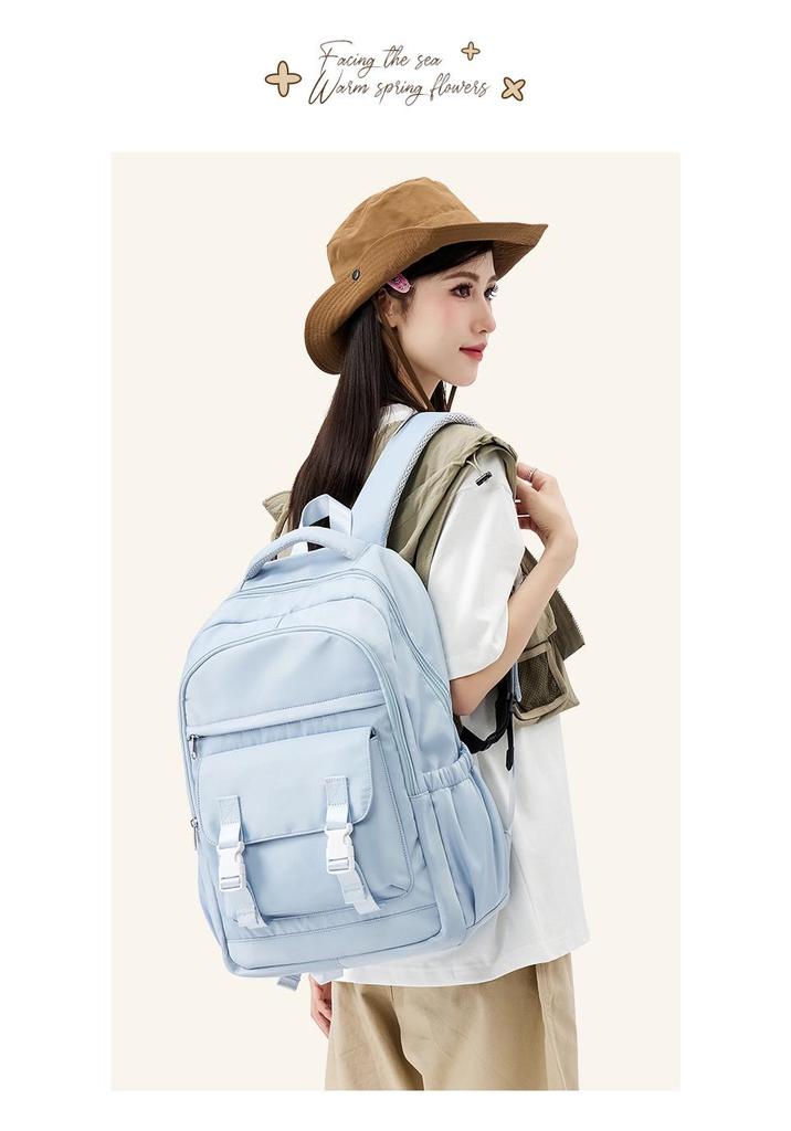 Zaino da Donna ad Alta Capacità per Studenti Scolastici: Perfetto per le Scuole Primarie 4-6, le Scuole Medie, le Scuole Superiori e l'Università.