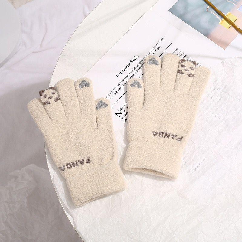 Womens Knitted 2024 Touchscreen Winter Gloves – Warm Thick And Ideal For Cycling