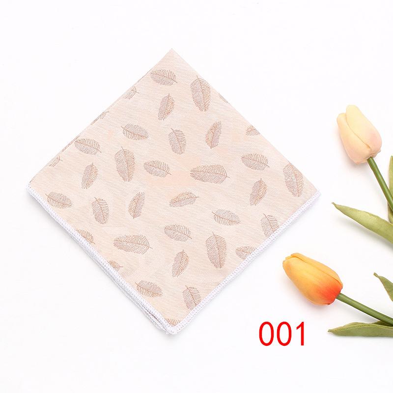 Men'S Business Suit Pocket Towel Pattern Wedding Chest Towel Handkerchief Banquet Small Square Towel Suit Accessories