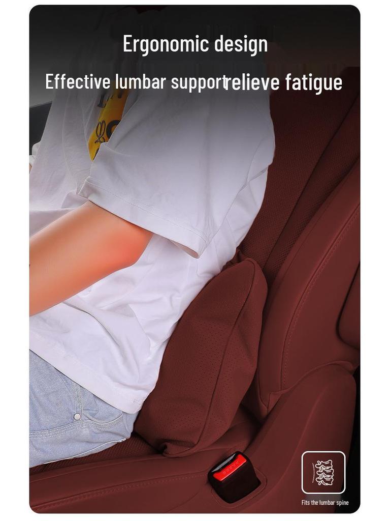 AITO M8/M9/M5 Seat & Lumbar Support Cushion Set with Neck Pillow - Original Car Color