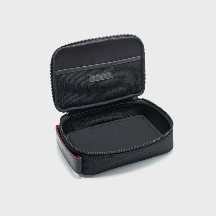 British Design Razor_Premium Leather Wash Bag