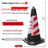 Durable Rubber Traffic Cone Parking Post