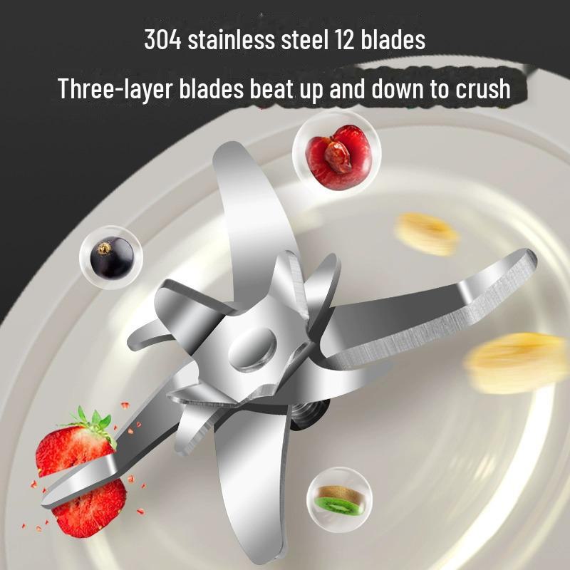 Intelligent Soy Milk & Multifunction Cooking Machine, 110V - Light Bass, Automatic Heating, Residue-Free