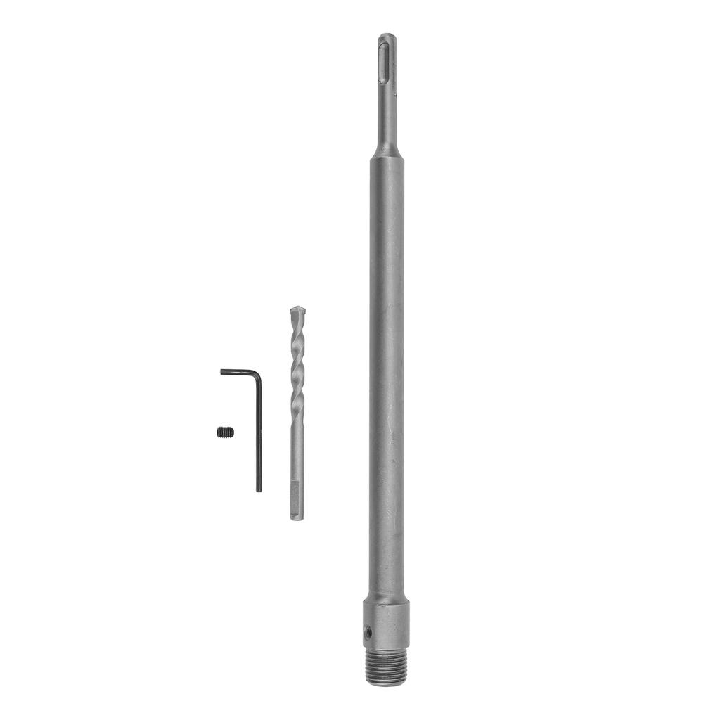 Electric Hollow Core Drill Bit Shank Round Hammer Hole Opener Adapter Connecting Rod 330mm