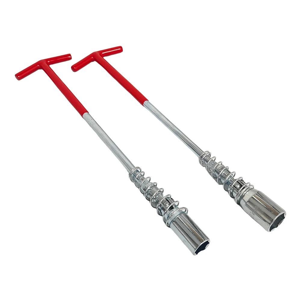 T Type Hand Tool Spark Plug Socket Short/Long Handle Flexible Spanner Socket Wrench Supplier