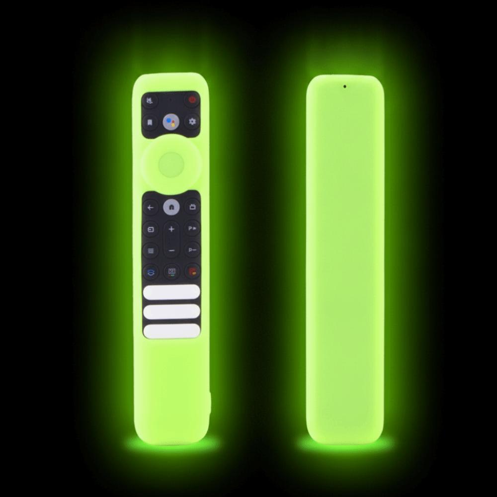 Luminous Remote Control Case Anti-fall Remote Control Sleeve Silicone Case for TCL RC902V