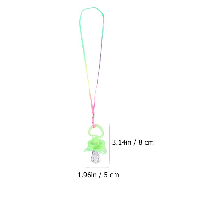 5 Pcs Pacifier Whistle Pleasurable Kids Toys Fashion Plaything Decor Funny Flashing