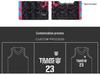 Men's College Basketball Training Jersey Set with Custom Printing & Numbering