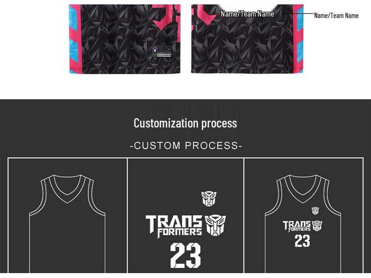 Men's College Basketball Training Jersey Set with Custom Printing & Numbering