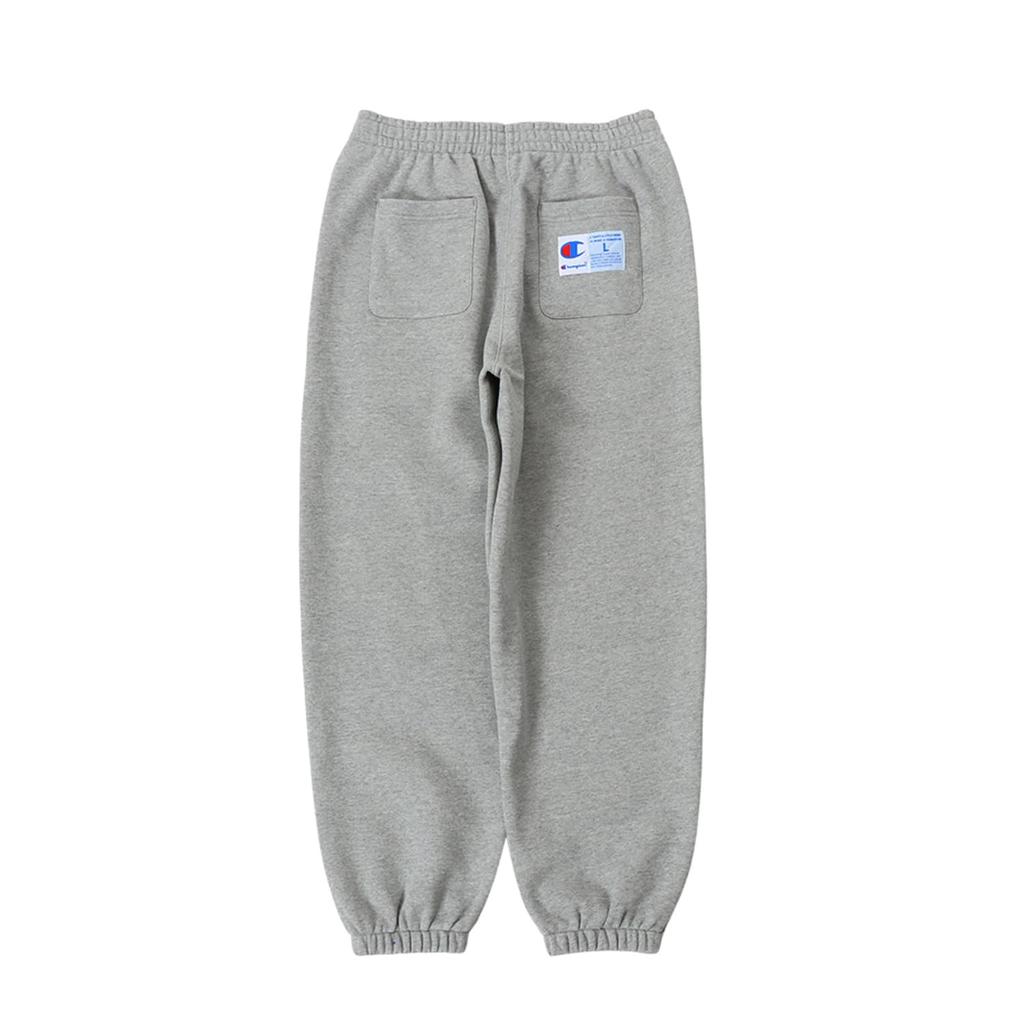 Pánské tepláky COTTON USA One Point Logo Embroidery Action Style Oxford Gray [Champion] C3-A219