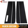 Black Window Pillar Post Cover For Ford F150/f250/f350/f450 + Regular Cab
