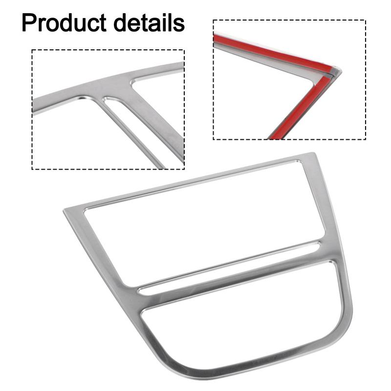 22 X 19.5 Cm Center Console Trim Weather Resistant Trim Precision Fit Design Stainless Steel Material Easy tallation