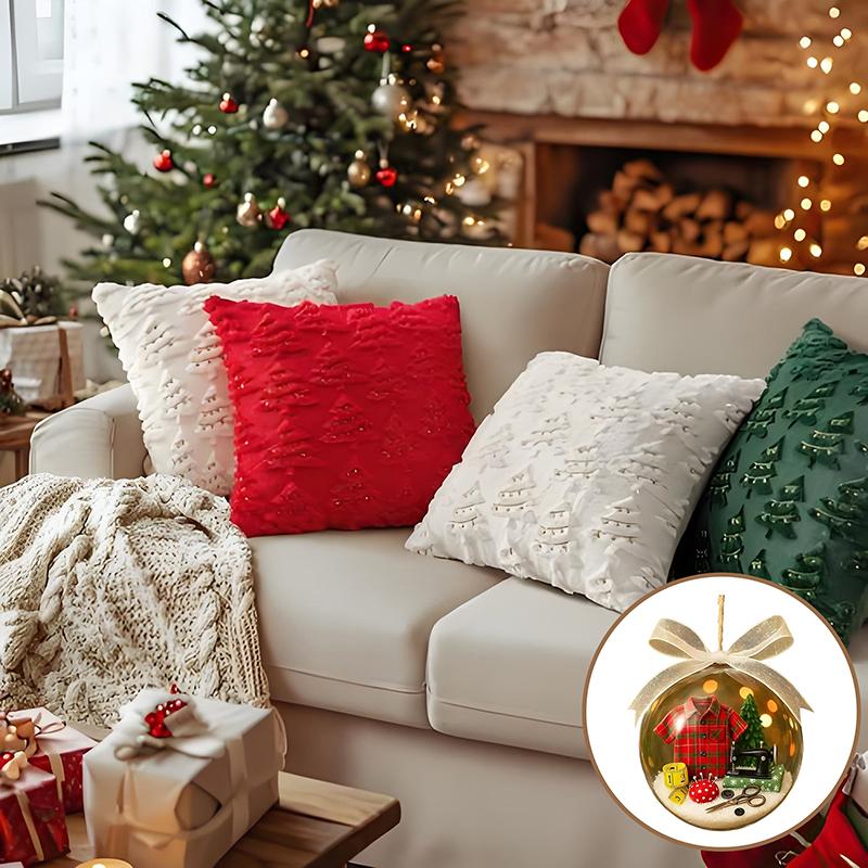 Ünnepi Varrás Hógömb Dísz, Vintage Varrógép Karácsonyfa Dísz, Meleg Téli Otthon Dekoráció