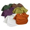 Kids' Summer Striped Cotton T-Shirt - Short Sleeve Korean Style