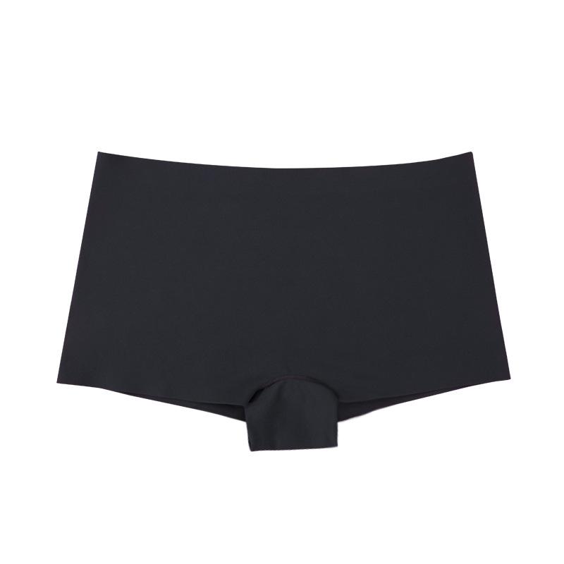 Sexy Seamless Women's Boxer Briefs Comfortable and Breathable Can Be Worn As Outerwear Mid-waist Ice Silk Four-corner Panties