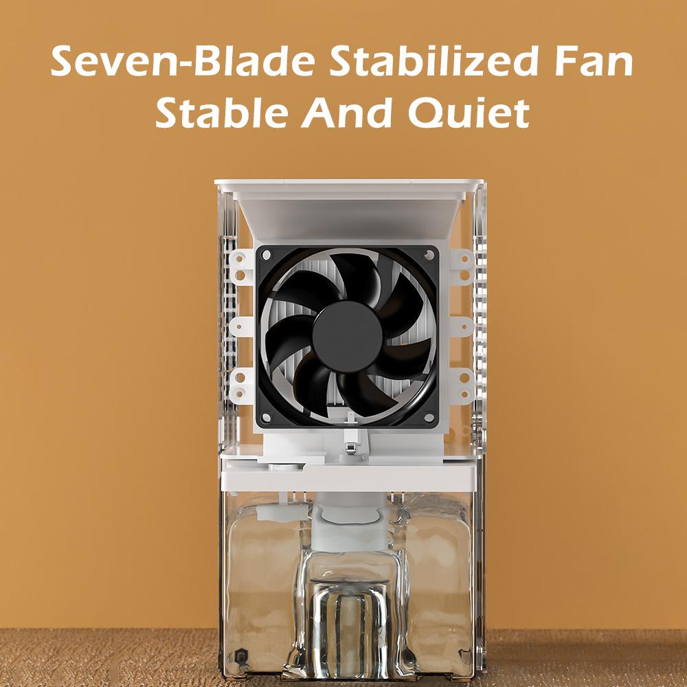 Mini desumidificador de ar 1,1L desumidificadores elétricos ultra silenciosos desumidificador absorvente de umidade 25W desligamento automático para casa sala escritórioP