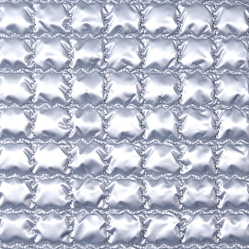 Nouă Geantă de Depozitare și Machiaj din Poliester Matlasat Impermeabil, Grosime 4cm, Embosată Ultrasonic