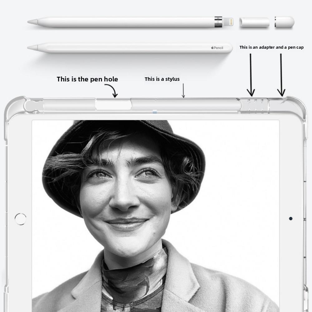 10.2 Inch iPad Air 4 5 Pro 11 Mini 6 Tablet Case Shockproof Cover with Pencil Slot Premium Leather Sleeve