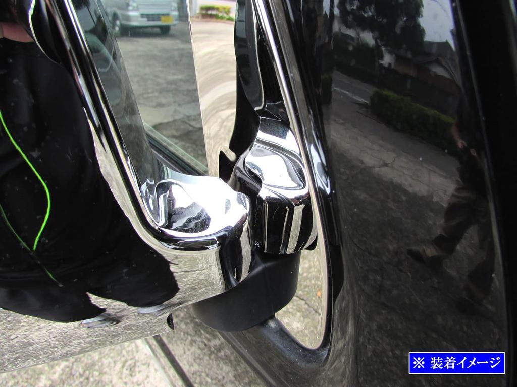 BRIGHTZ Acty Truck HA8 HA9 Ultra Mirror Finish Stainless Steel Plated Pillar Panels Compatible with and A9 Acty Trucks and (2-Piece Set) [PIL-SIL-449]