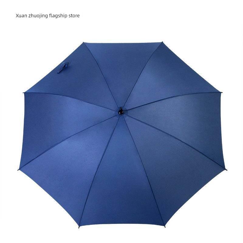 Jieguo Umbrella Golf Long Handle Men's and Women's Large Double Rain Or Shine Dual-Use Automatic Reinforcement Windproof Advertising Printed Logo
