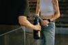 BOTTLE BOTTLE Water 1 Large Stainless Steel Bottle with Bottom Direct Insulates Hot or Double Vacuum Thermos Black Bottle, Liter, Capacity, Storage,