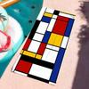 Fashion print P-Piet M-Mondrian Towel Drying Bath Towel Applicable To Light Swimming Camping Yoga Beach Out