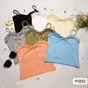 Korean Style Temperament Bowknot Lace Camisole Vest Summer Base Layer Beautiful Back Outer Wear Hot Girl Top