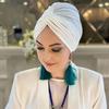 Wrap Style Twist Knot Turban Hat Elastic Islamic Headband Fashion Hijab Caps  Hair Loss