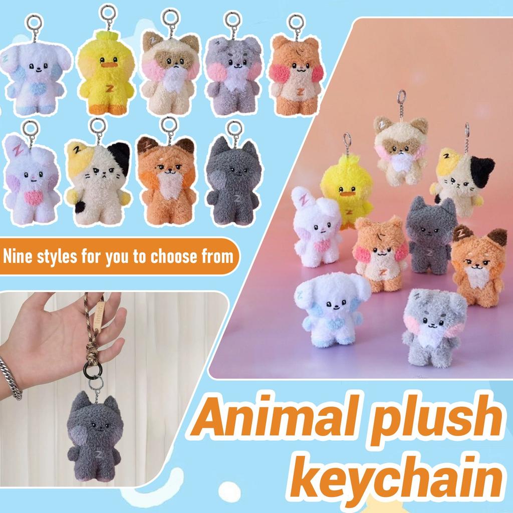 Cute Plush Toy Doll Cute Simulation Plush DollK  Idol Plush Doll Keychain, Stuffed Doll Bag Pendant