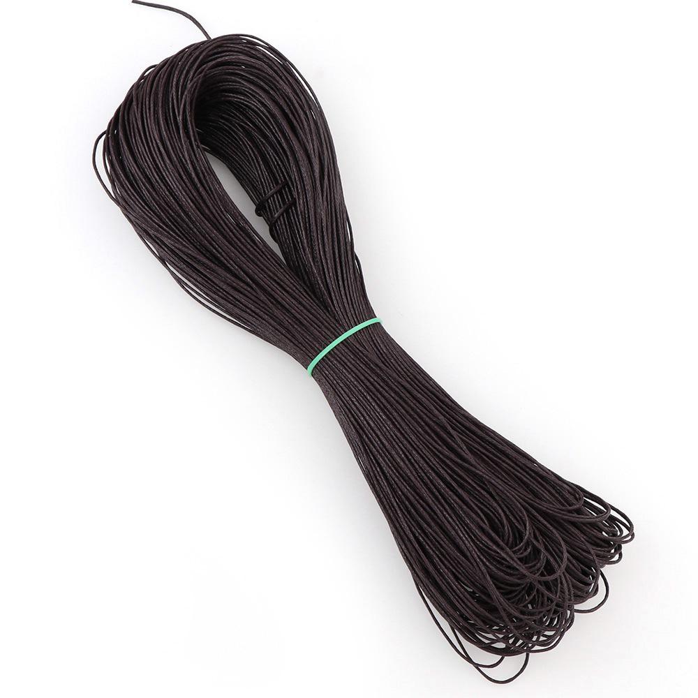 Colorful Korean 1.0mm Wax Cord for Handmade Necklace Weaving and Beading